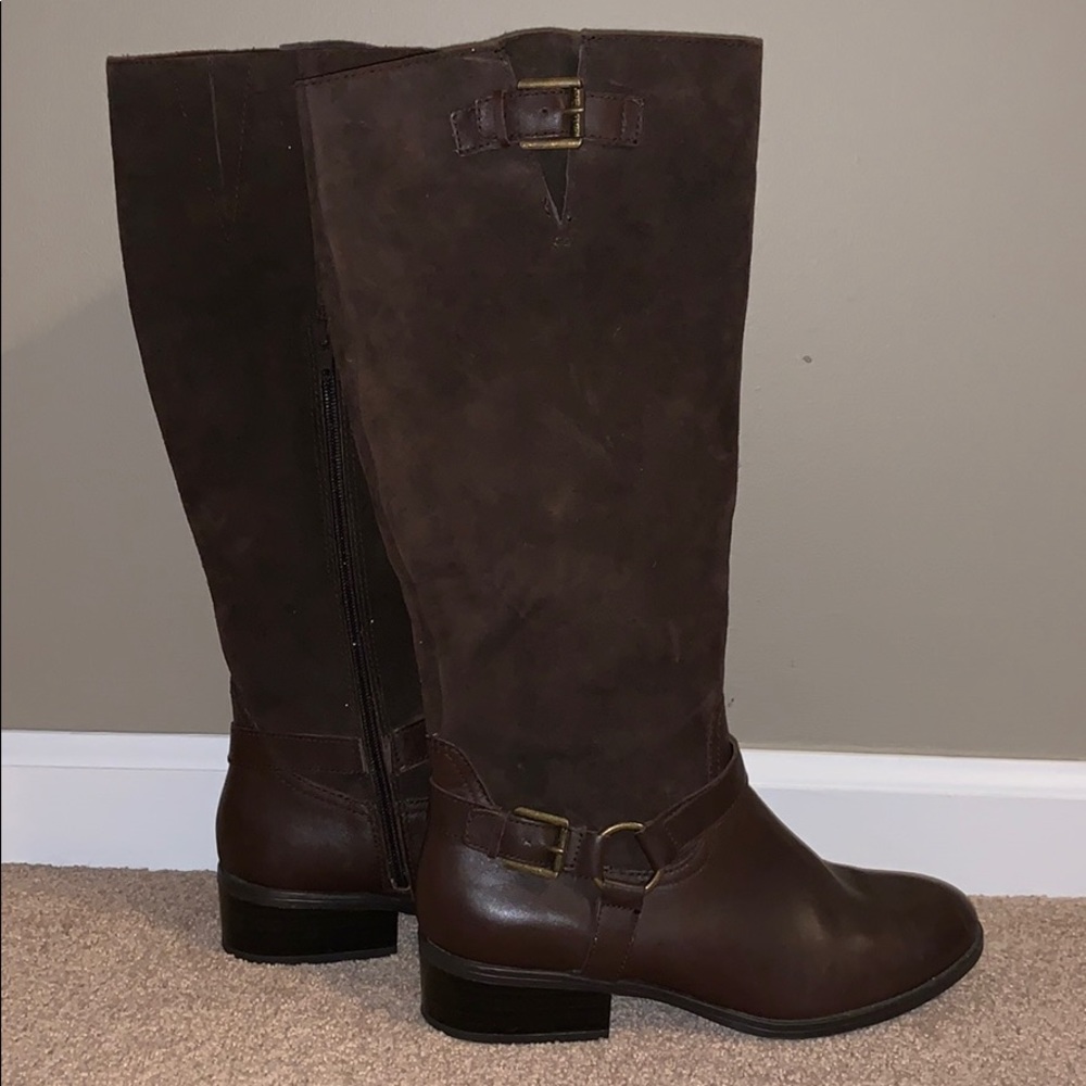 Lauren Ralph Lauren Brown McLeod Riding Boots